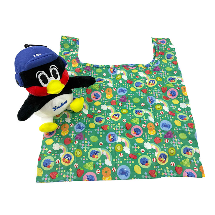 【2026年なとぅ新商品】つば九郎ぬいぐるみエコバッグ