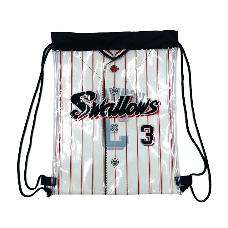 【My Fave Swallows2026】ユニホーム柄クリアナップサック（Home）