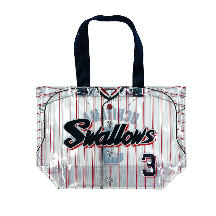 【My Fave Swallows2026】ユニホーム柄クリアランチバッグ（Home）