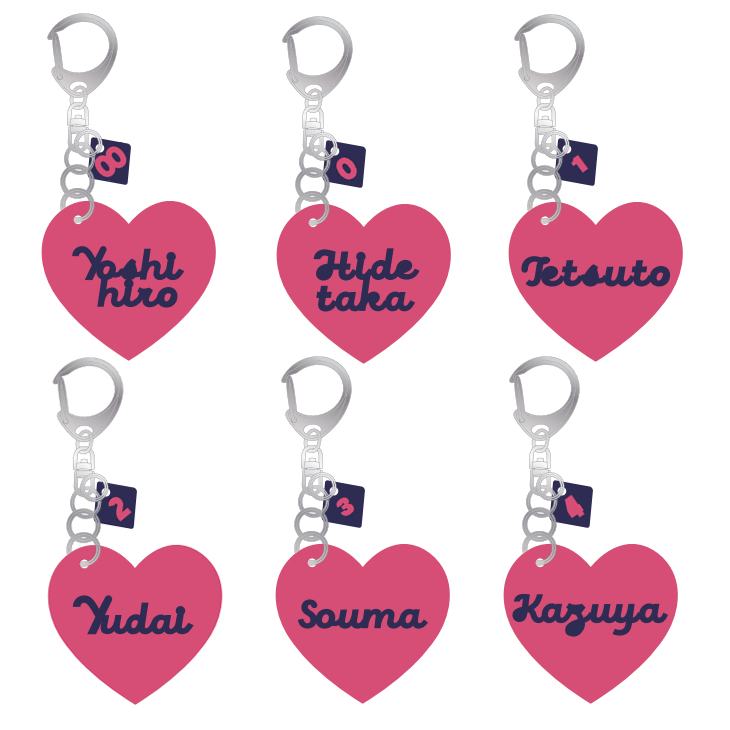【お約束日】①キーホルダーパーツ My Fave Swallows2026】名前キーホルダー【8月中旬頃出荷予定】 | 東京