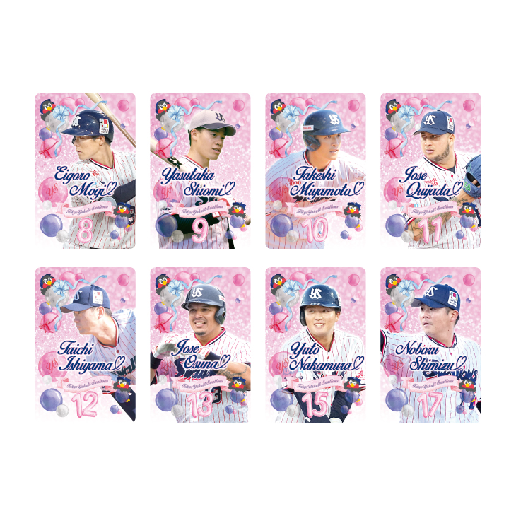 【My Fave Swallows2026】カードミラー（スイートバルーン）