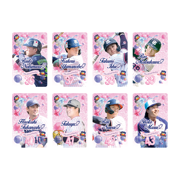 【My Fave Swallows2026】カードミラー（スイートバルーン）