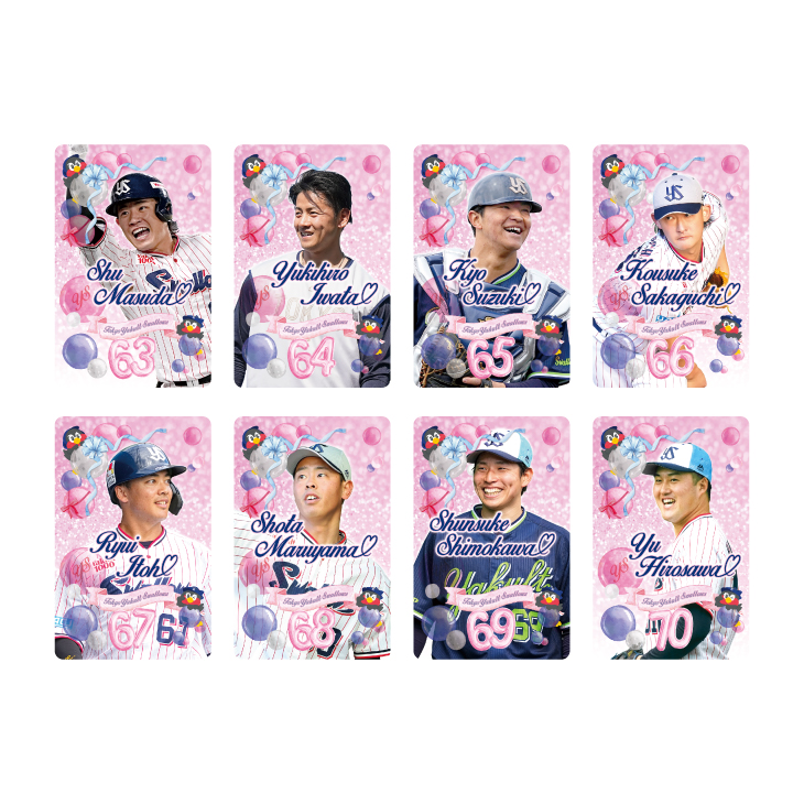 【My Fave Swallows2026】カードミラー（スイートバルーン）