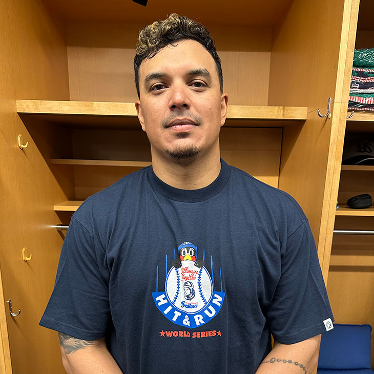 【2026年5月つばの日】BILLIONAIRE BOYS CLUB x TOKYO YAKULT SWALLOWS  _Cotton T-shirt_Color ver