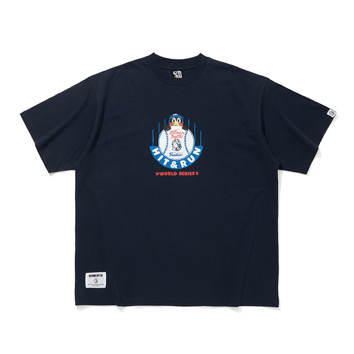 【2026年5月つばの日】BILLIONAIRE BOYS CLUB x TOKYO YAKULT SWALLOWS  _Cotton T-shirt_Color ver