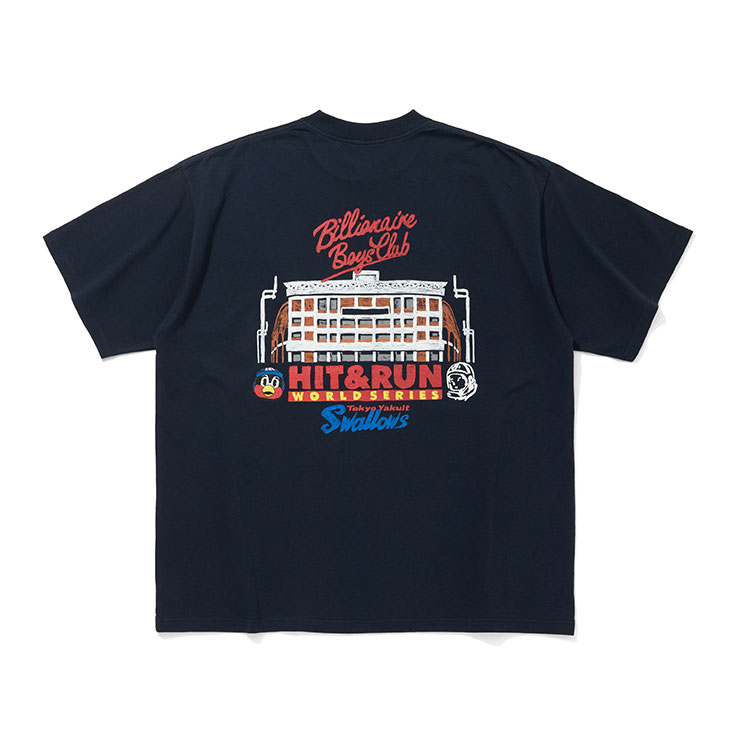 【2026年5月つばの日】BILLIONAIRE BOYS CLUB x TOKYO YAKULT SWALLOWS  _Cotton T-shirt_Color ver