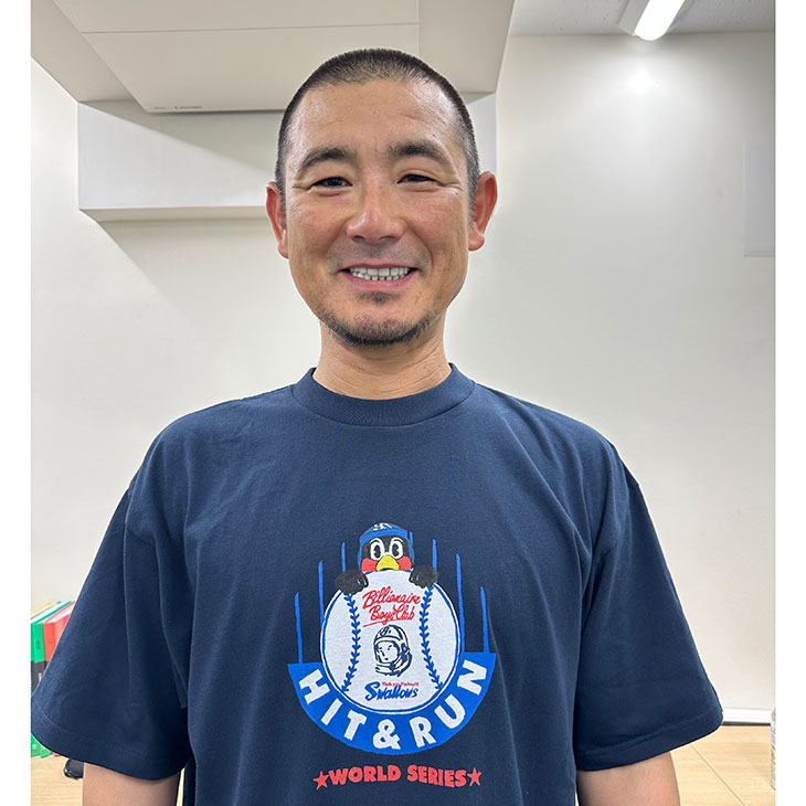 【2026年5月つばの日】BILLIONAIRE BOYS CLUB x TOKYO YAKULT SWALLOWS  _Cotton T-shirt_Color ver