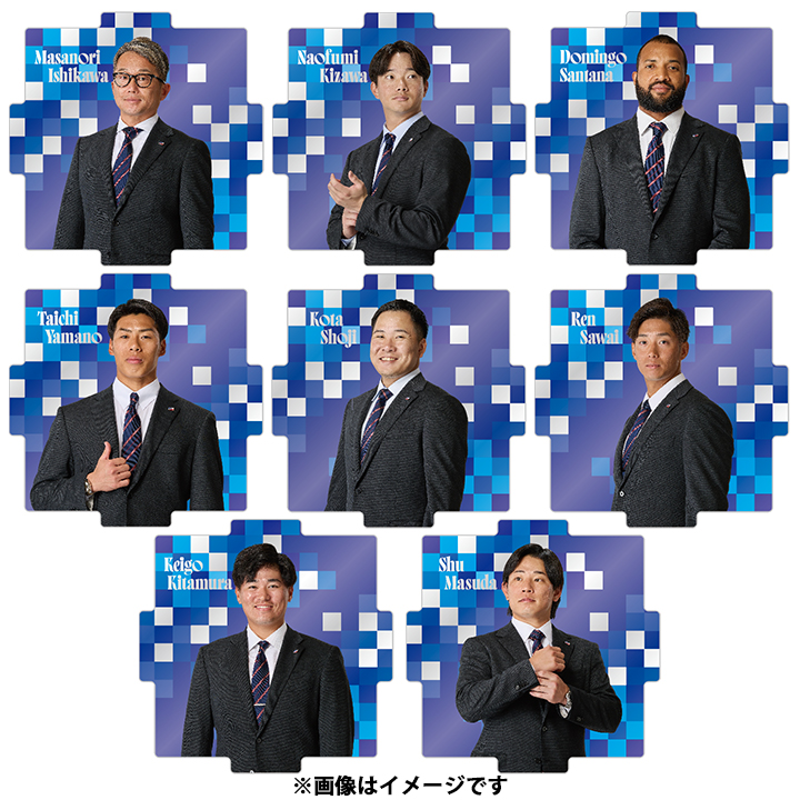 【2026はたらく人応燕】 プレイヤーズアルミマグネット