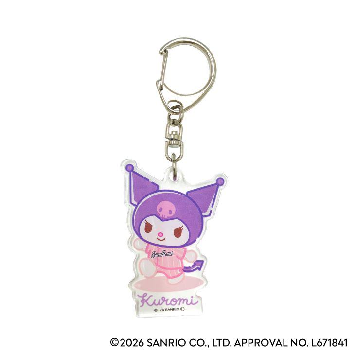 【2026年LadiesDay】サンリオキャラクターズコラボアクリルキーホルダー（クロミ）