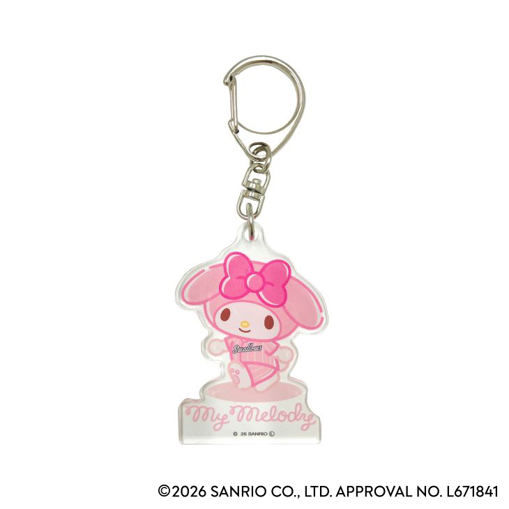 【2026年LadiesDay】サンリオキャラクターズコラボアクリルキーホルダー（マイメロディ）