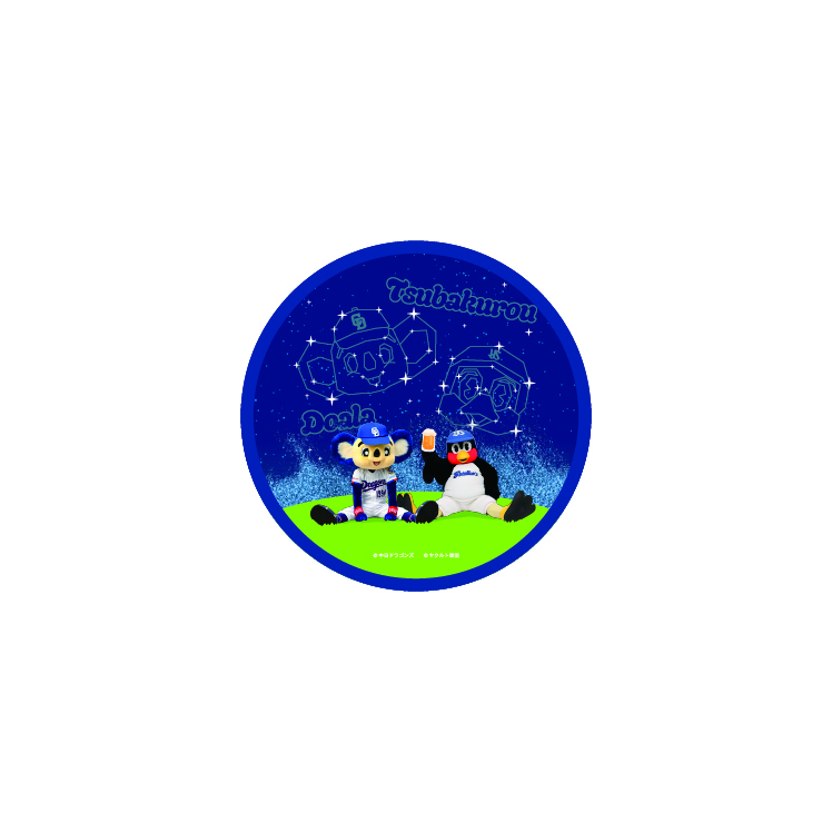 【2026年6月つばの日】つば九郎×ドアラ グリッターコースター（七夕風）