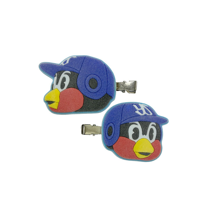 【2026年なとぅ新商品】フロッキーヘアピンセット（つば九郎/つばみ）