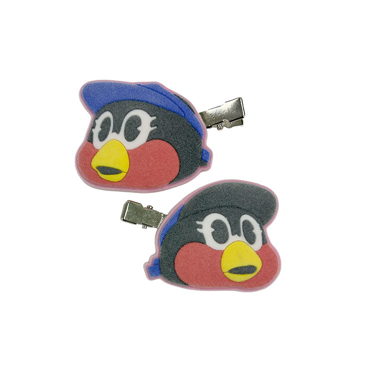 【2026年なとぅ新商品】フロッキーヘアピンセット（つば九郎/つばみ）