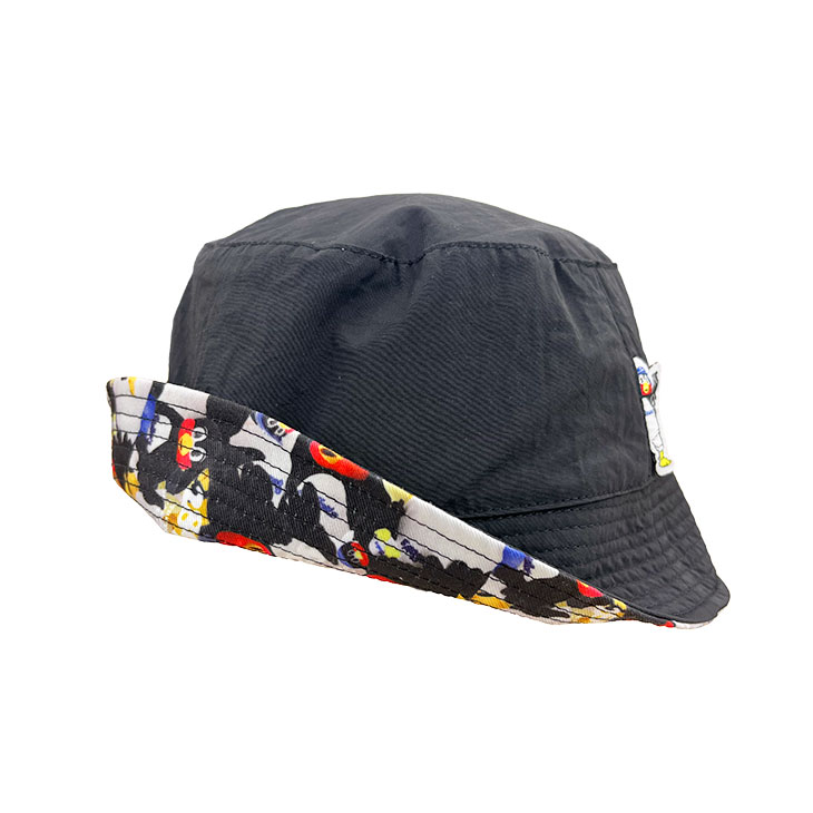 【2026年なとぅ新商品】リバーシブルハット（ブラック）