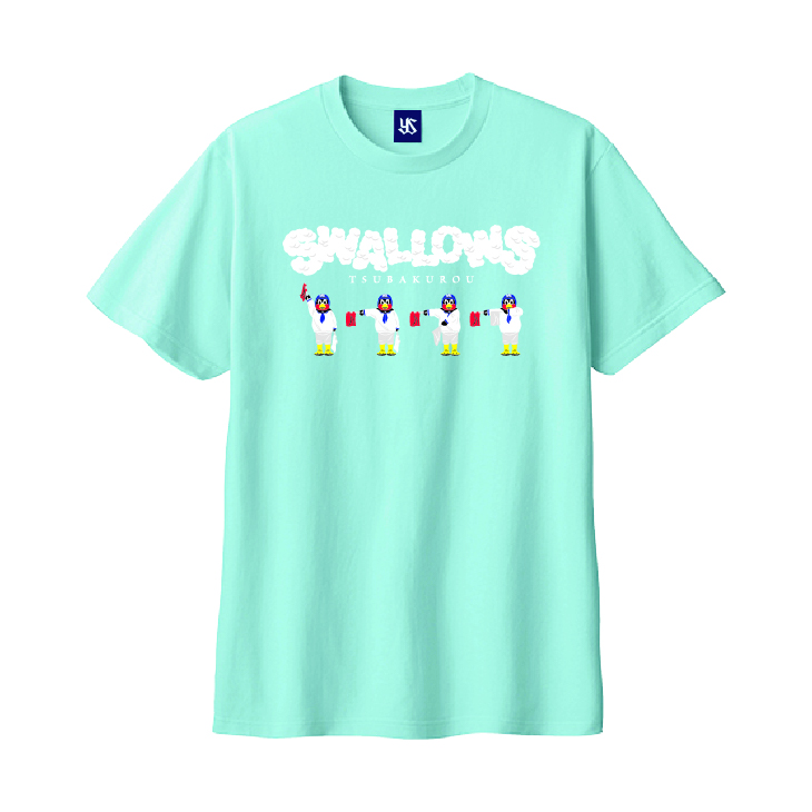 【2026年なとぅ新商品】夏Tシャツ（つばめの水兵さん）発泡プリント