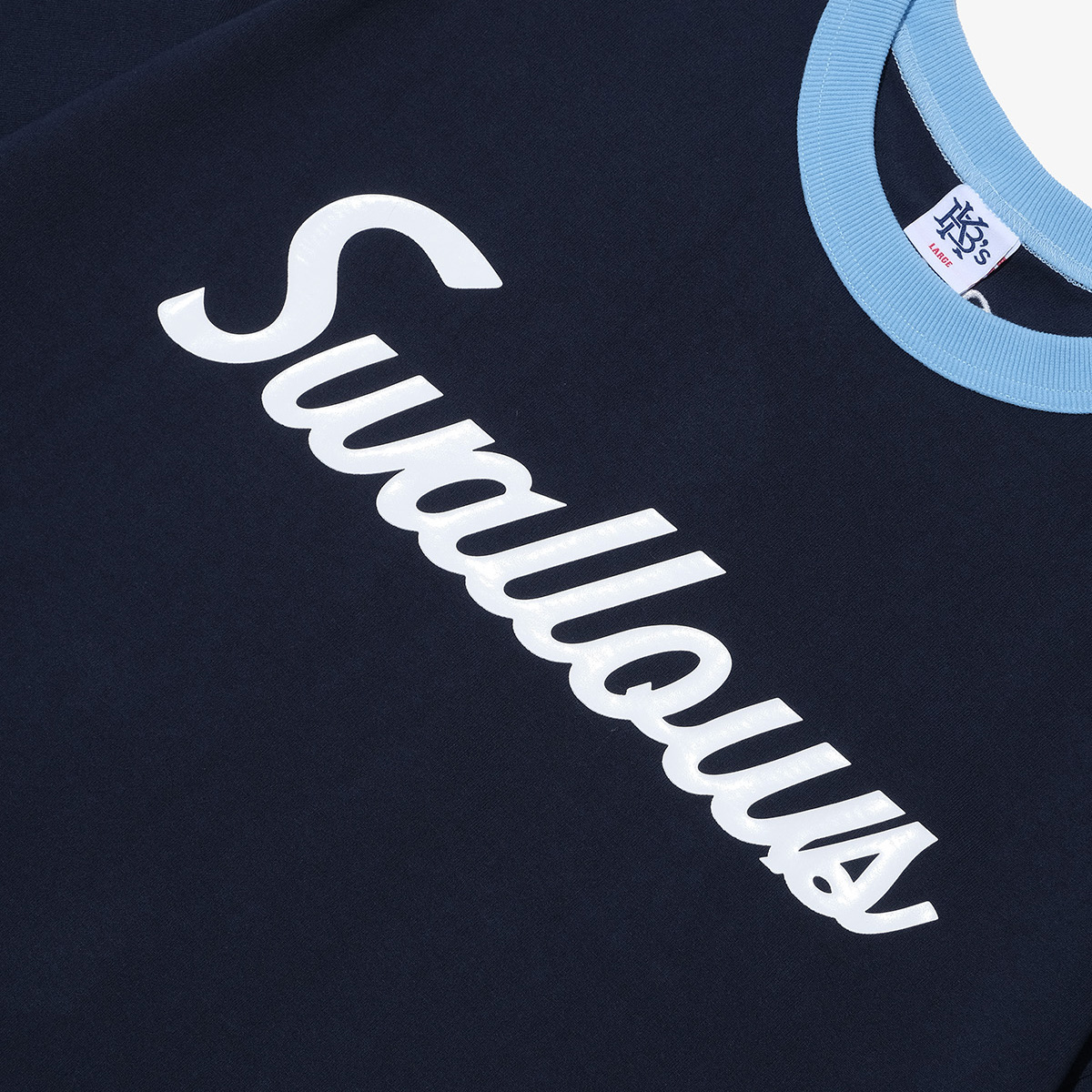 【2026年なとぅ新商品】SWALLOWS TEE（NAVY）