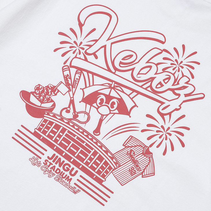 【2026年なとぅ新商品】Enjoy Baseball TEE（WHITE）