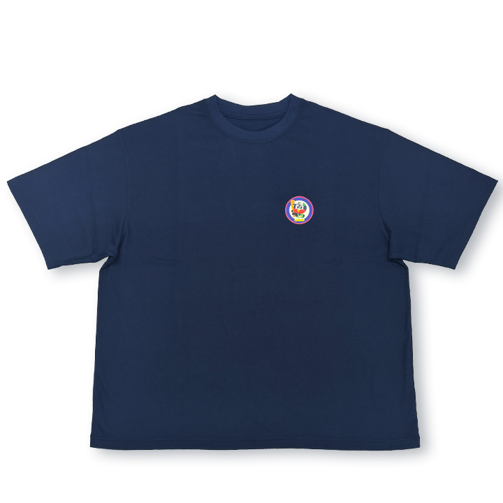 【TOKYO SERIES】つば九郎多機能プリントTシャツ（ネイビー）