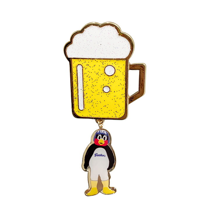 【2026年なとぅ新商品8/11】ビールとつば九郎ピンバッジ