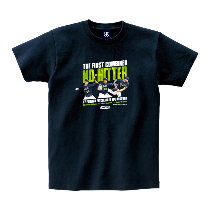 【記念】NPB史上初外国人投手による継投ノーヒットノーラン達成記念Tシャツ(2026年7月9日)