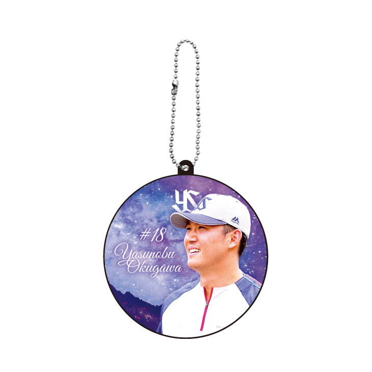 【My Fave Swallows2026アンサーグッズ】選手おやすみボイスラバーキーホルダー