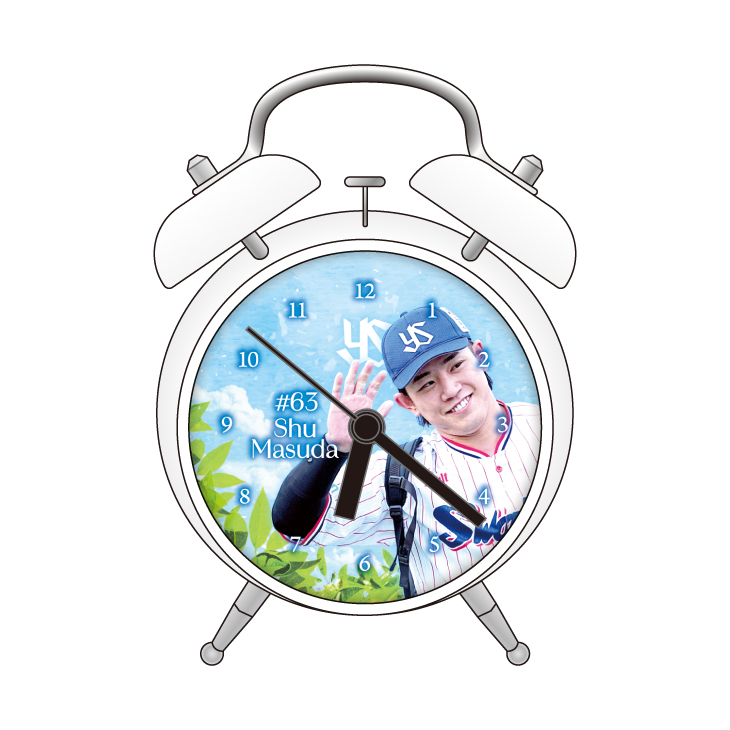 【My Fave Swallows2026アンサーグッズ】選手おはようボイス目覚まし時計