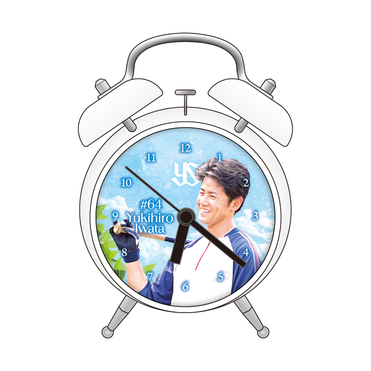 【My Fave Swallows2026アンサーグッズ】選手おはようボイス目覚まし時計