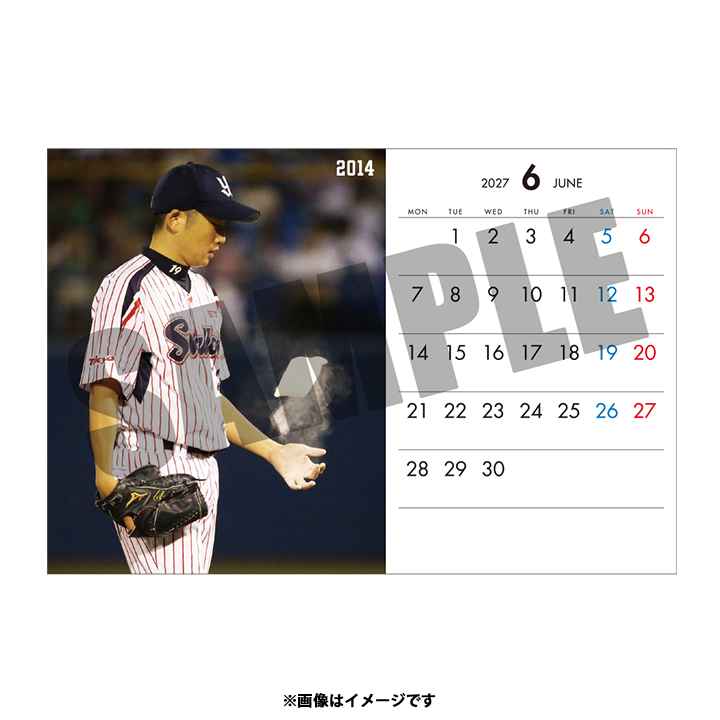 【記念】石川雅規 引退記念2027年卓上カレンダー