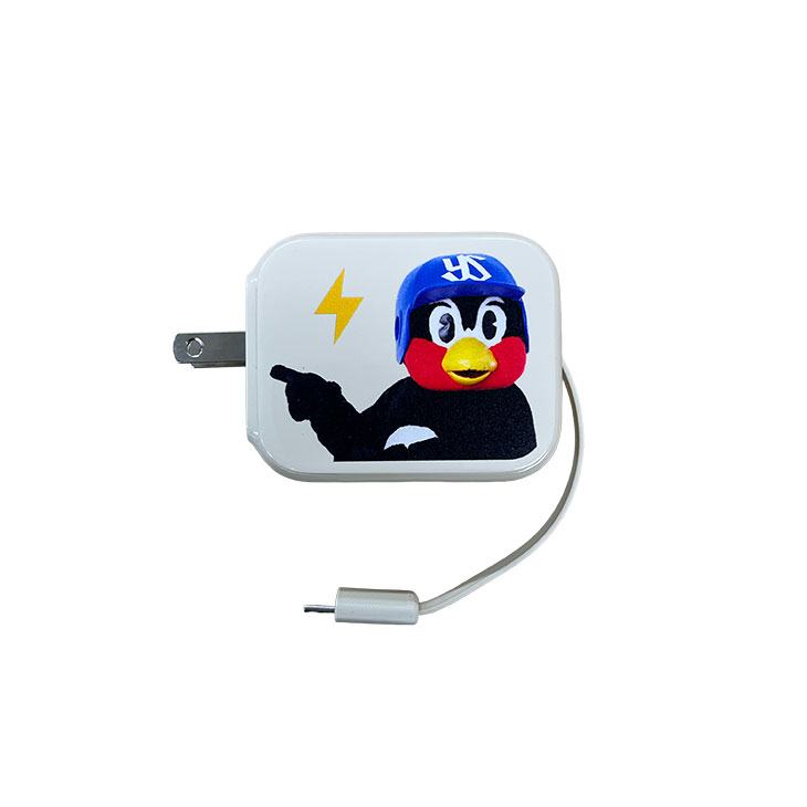 【2026年9月つばの日】USB充電器（USB-Cケーブル：70cm）