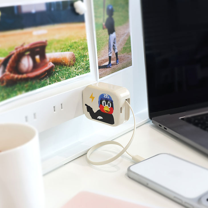 【2026年9月つばの日】USB充電器（USB-Cケーブル：70cm）