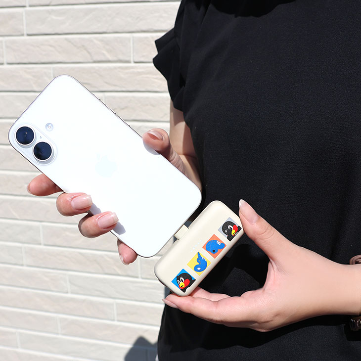 【2026年9月つばの日】5,000mAhモバイルバッテリー（ダイレクトタイプ）アイコン