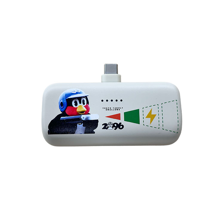 【2026年9月つばの日】5,000mAhモバイルバッテリー（ダイレクトタイプ）バズーカ