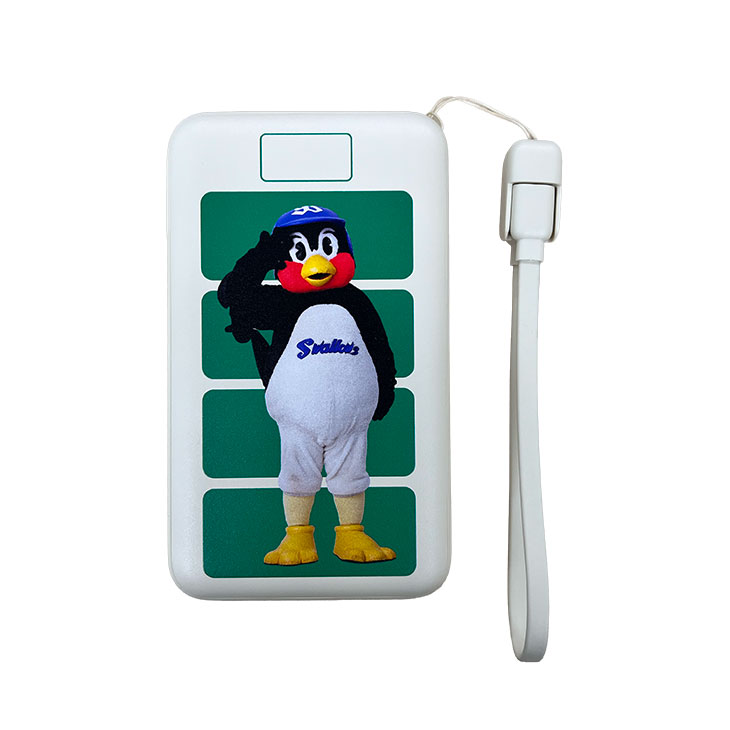 【2026年9月つばの日】準個体モバイルバッテリー（10,000mAh）アイボリー