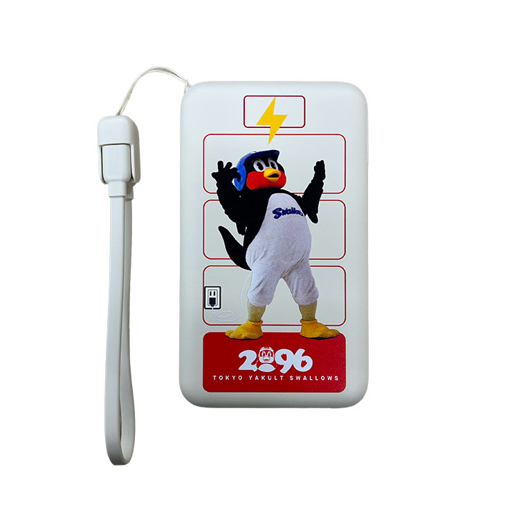 【2026年9月つばの日】準個体モバイルバッテリー（10,000mAh）アイボリー