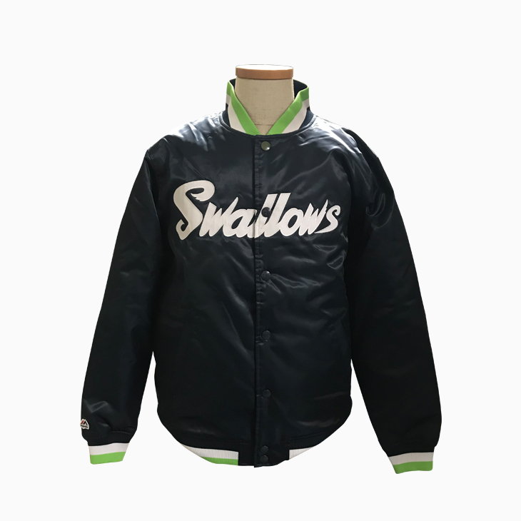 Majestic　グラウンドコート　ヤクルトスワローズ　ネイビー　XLサイズ Majestic グラウンドコート ヤクルトスワローズ ネイビー XLサイズ