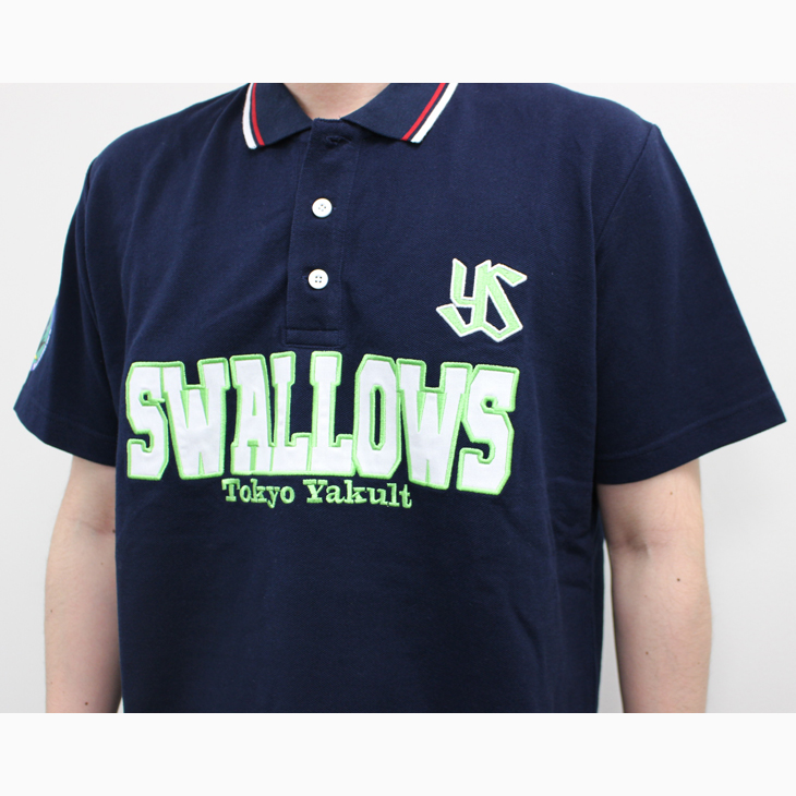 アップリケポロシャツ | 東京ヤクルトスワローズ オフィシャルネット