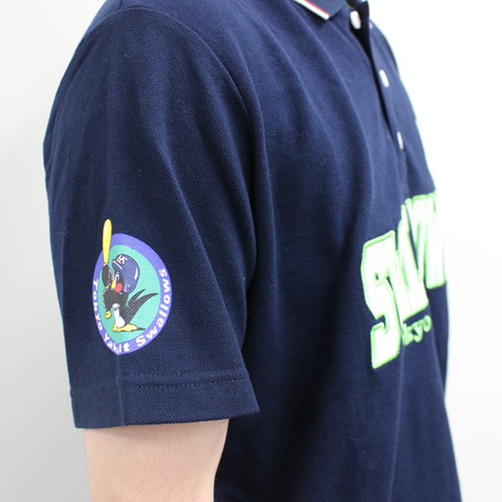 アップリケポロシャツ