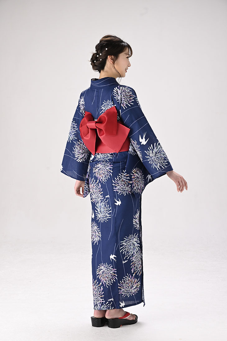 【2024BF】スワローズレディース浴衣（花火柄）