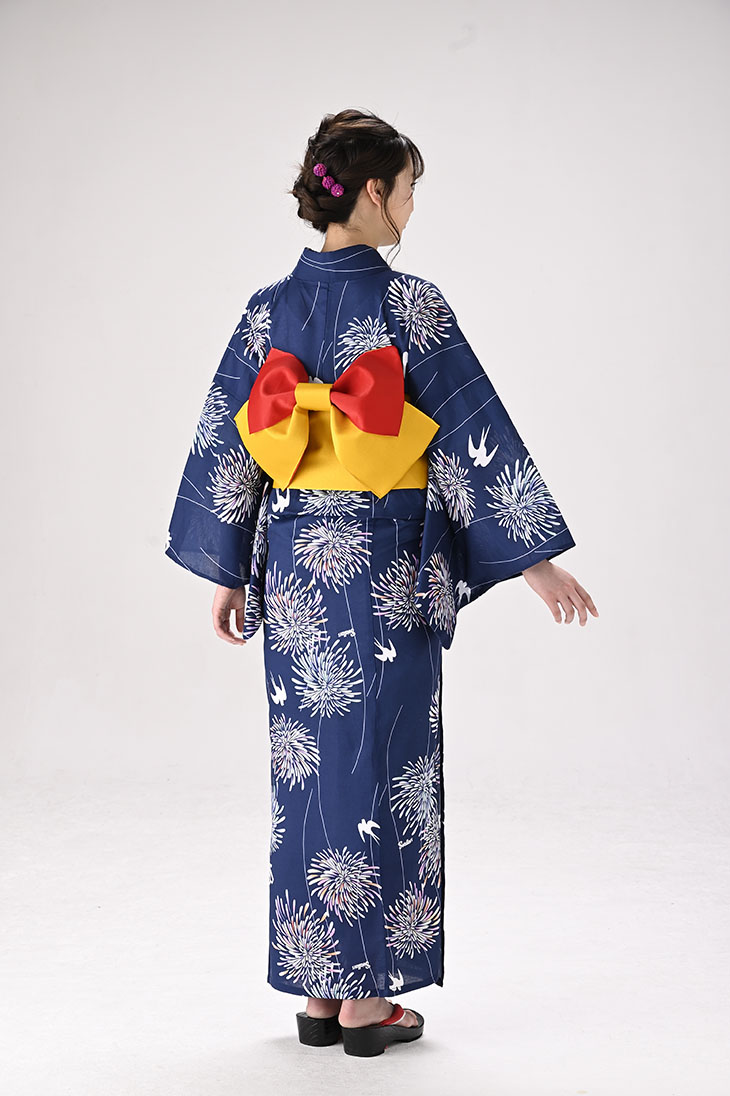 【2024BF】スワローズレディース浴衣（花火柄）